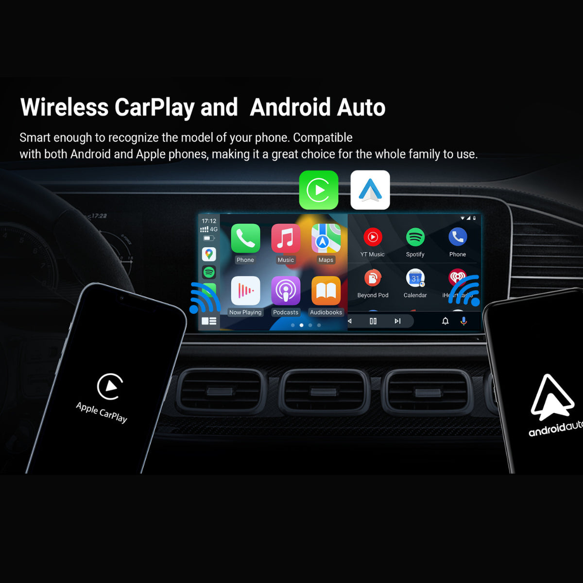 Wireless CarPlay & Android Auto Adapter