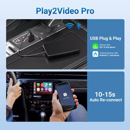 Wireless CarPlay & Android Auto Adapter