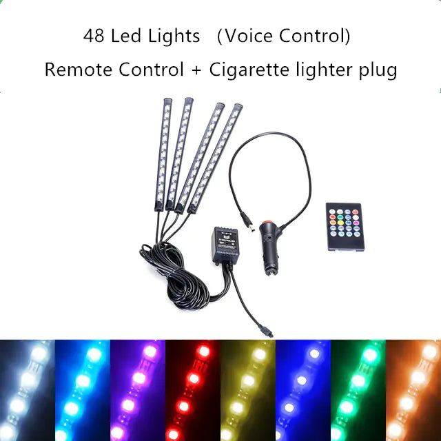 LED Interior Car Neon Lights - Auto Glamor