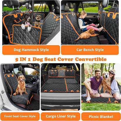 Waterproof Travel Dog Car Safety Pad (4-in-1 Convertible) - Auto Glamor