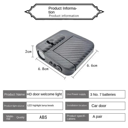 Car Logo Wireless Courtesy Car Door Projector - Auto Glamor