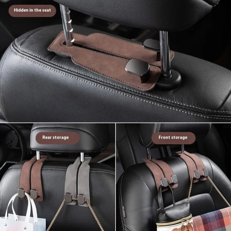 Multifunctional Car Seat Back Double Hook