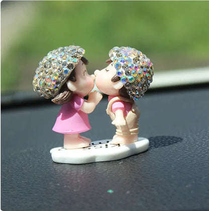 Couple-Themed Car Console Ornaments