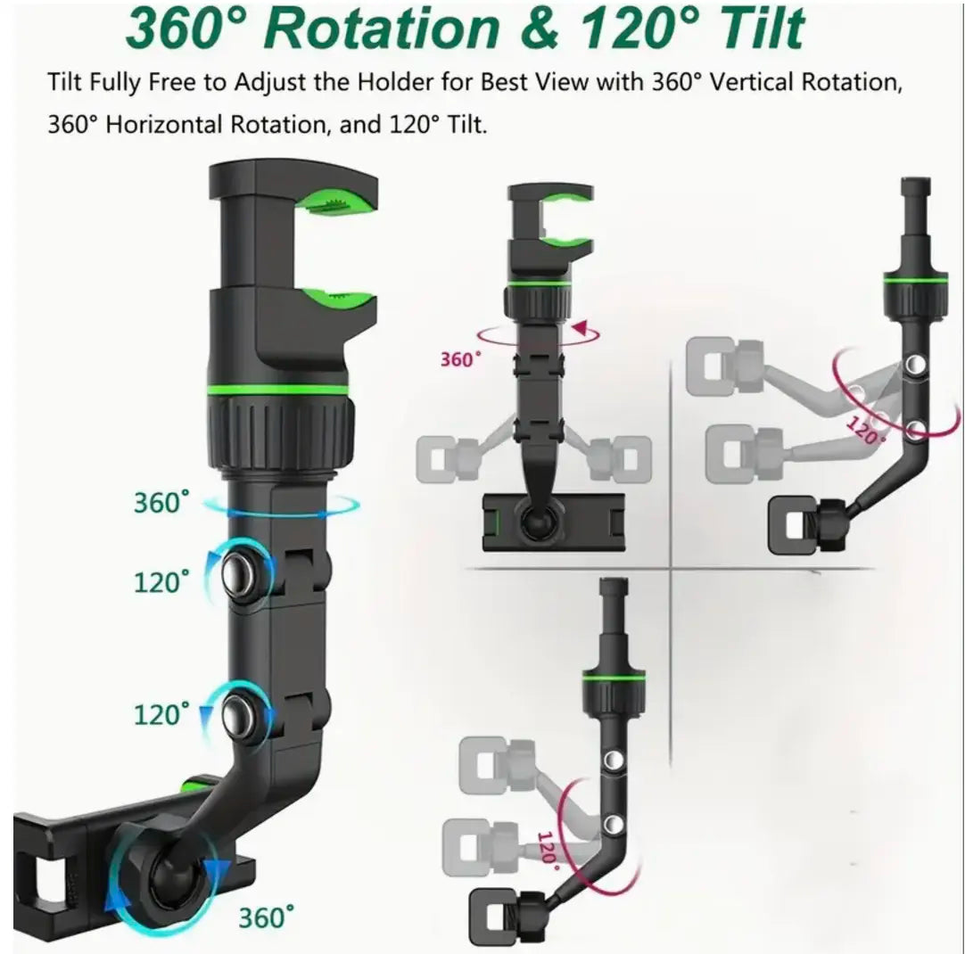 360° Rotatable Phone Car Holder - Auto Glamor