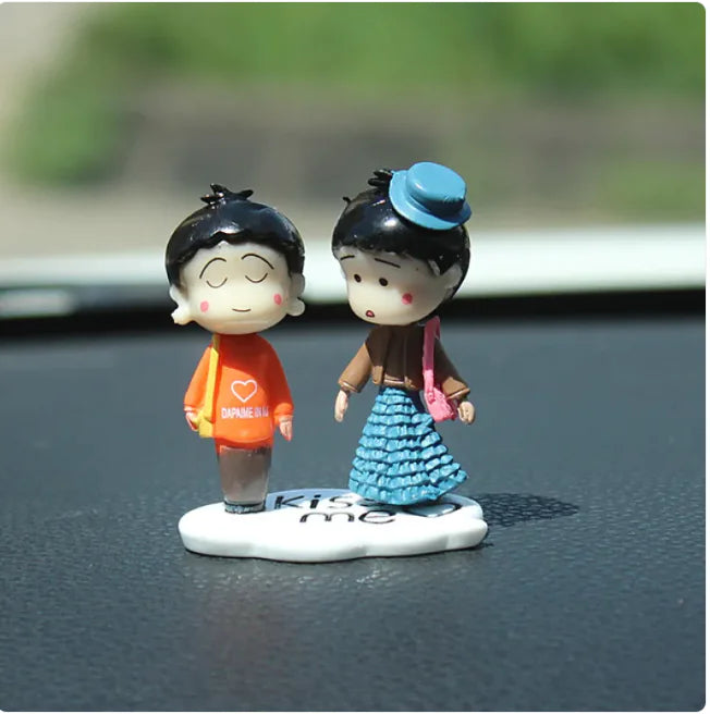 Couple-Themed Car Console Ornaments