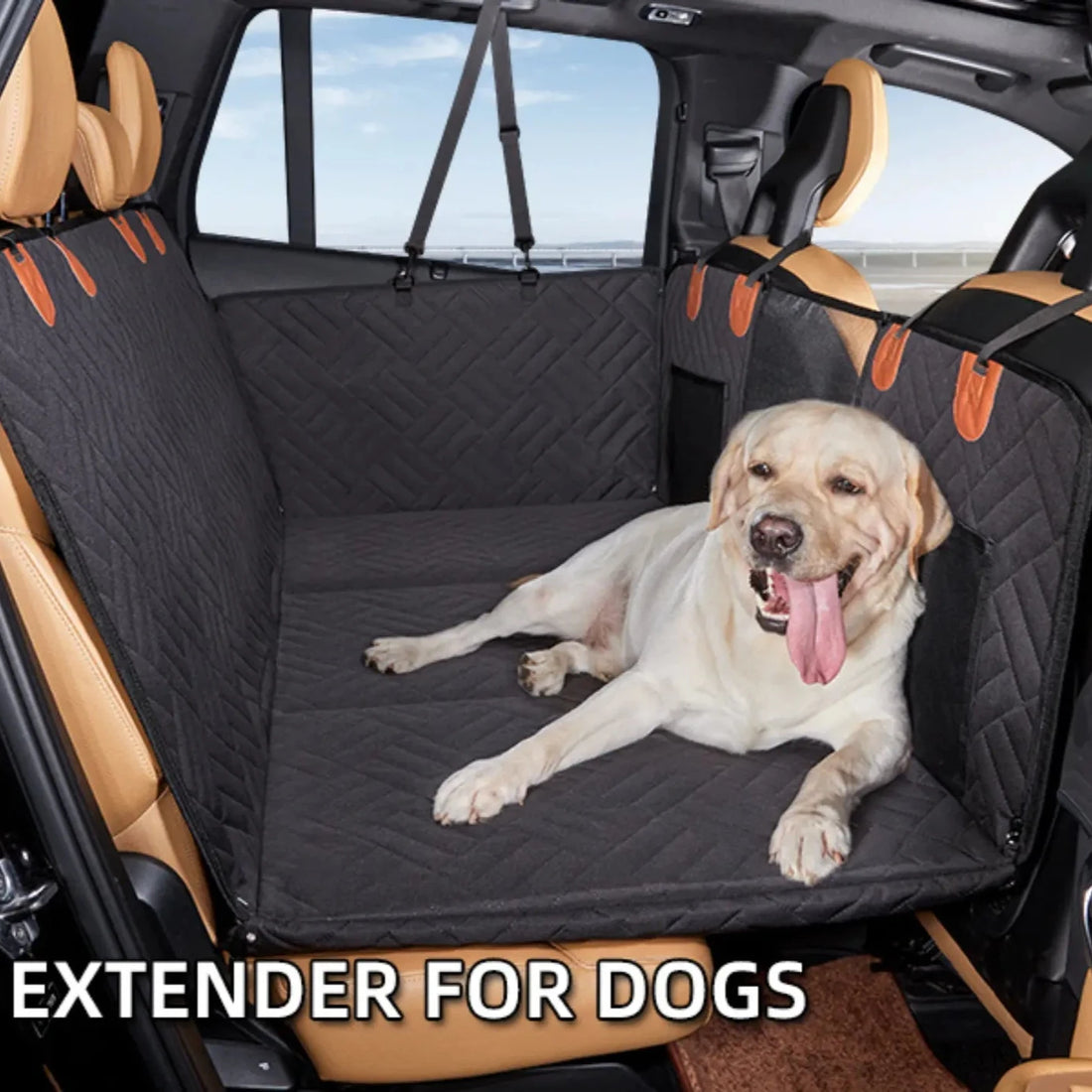 Waterproof Travel Dog Car Safety Pad (4-in-1 Convertible)