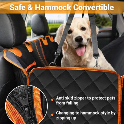 Waterproof Travel Dog Car Safety Pad (4-in-1 Convertible) - Auto Glamor