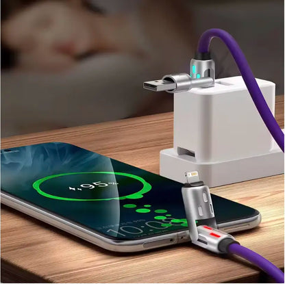 Fast Charging Cable with Breathing Light