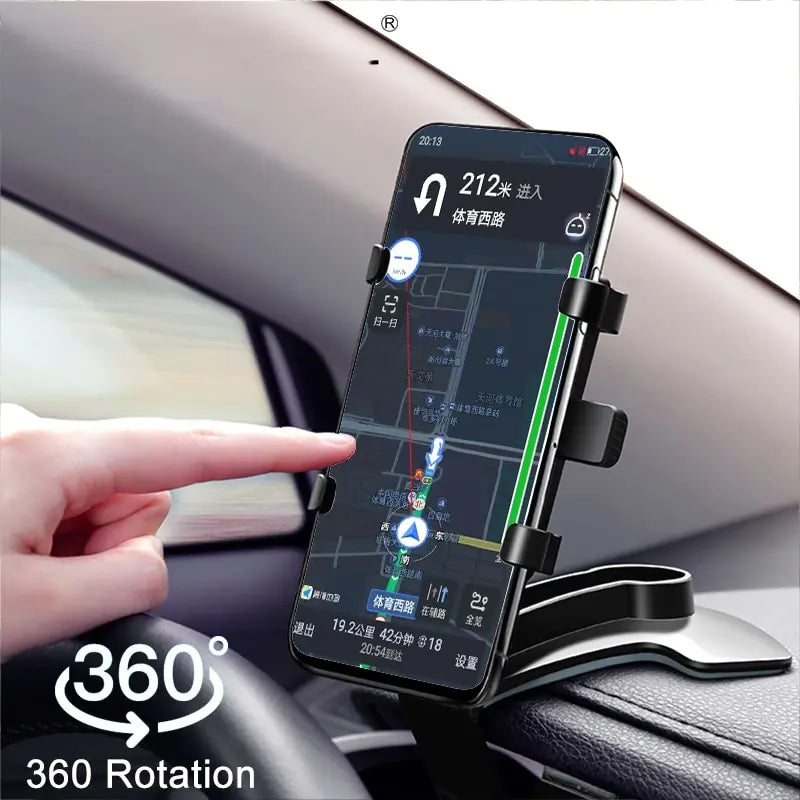 360 Degrees Car Phone Holder